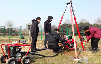 美國超鉆土壤鉆孔機(jī)使用實(shí)記
