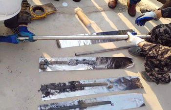 犀牛HPD液壓取土鉆機土壤熱脫附技術(shù)演示培訓(xùn)