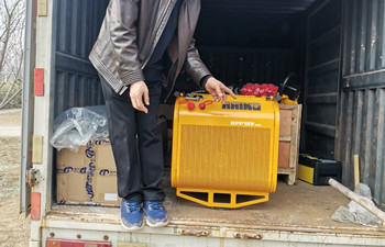 犀牛液壓取土鉆機演示操作記錄