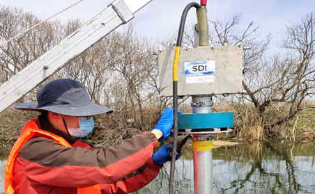 SDI底泥沉積物取樣鉆機(jī)演示