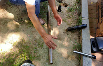 犀牛S1土壤鉆機(jī)交付、培訓(xùn)