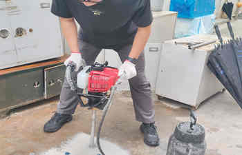 紹爾背包取樣鉆機(jī)完成交付演示工作